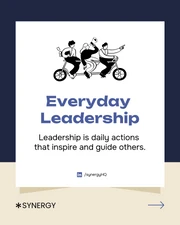 Everyday Leadership Carousel Post Template - Page 1