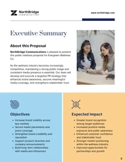 Public Relations Proposal Template - صفحة 2