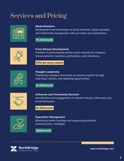 Public Relations Proposal Template - صفحة 3