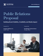 Public Relations Proposal Template - صفحة 1
