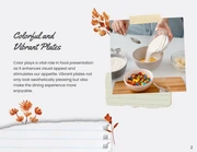 White Paper Food Scrapbook Presentation - page 2