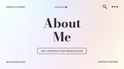 Colorful Graphic Designer About Me Presentation - Page 1