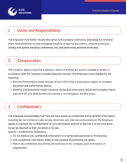 Executive Assistant Contract Template - Pagina 2