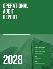 Operational Audit Report - Page 1