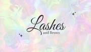 Gradient Colorful Minimalist Lash Business Card - Page 1