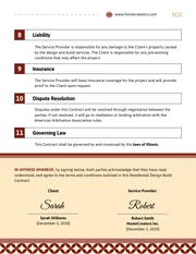 Residential Design Build Contract Template - page 4