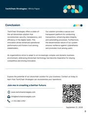 Blockchain White Paper Template - صفحة 8