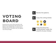 White And Red Simple Modern Watercolor Voting Board Brainstorm Presentation - Seite 4