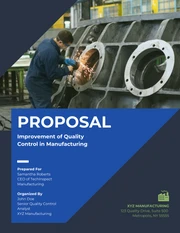 Quality Control Enhancement Proposal - Page 1