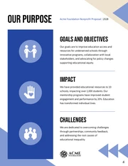 Nonprofit Proposal - Page 4
