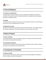 Termination Of Home Improvement Contract Template - Pagina 3