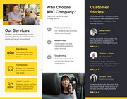 Ride-Sharing and Taxi Services Brochure - Page 2