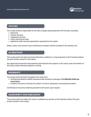 Lease Contract Template Free - Página 3