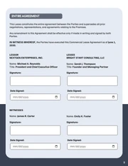 Lease Contract Template Free - Página 5