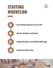 Brown And White Minimalist Modern Company Staffing Plans - Page 5