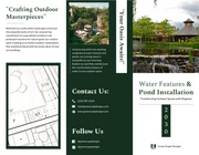 Water Features & Pond Installation Brochure - Page 1