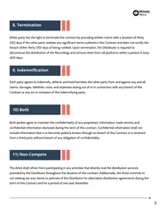 Music Distribution Contract Template Default - صفحة 3