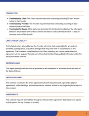 Alarm Monitoring Contract Template - Page 3