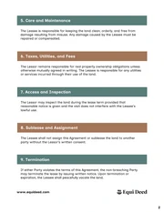 Simple Land Contract Template - Página 2