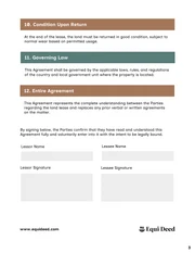 Simple Land Contract Template - Página 3