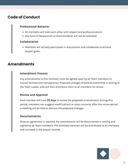 Team Contract Template - صفحة 5