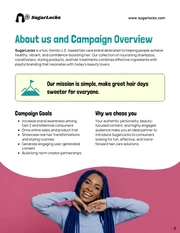 Influencer Proposal Template - Página 2