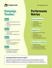 Influencer Proposal Template - Página 4