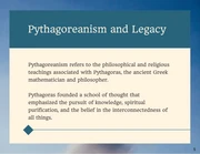 Dark Green PythagorasMathematics Presentation - Page 5