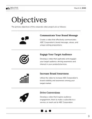 Corporate Video Proposal template - Page 3