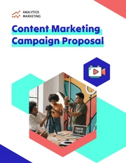 Content Marketing Campaign Proposal Template - Pagina 1