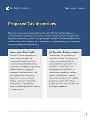 Tax Incentive Proposals - Page 3