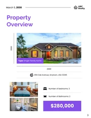Real Estate Purchase Proposal Template - Page 3