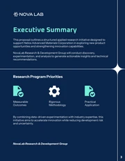 Applied Research and Innovation Proposal Template - Pagina 3