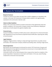 Termination Of Construction Contract Template - page 2