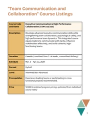 Learning Development Course Catalog Template - صفحة 7