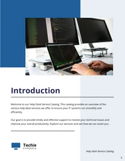 Help Desk Service Catalog Template - صفحة 3