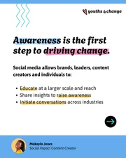 Colorful Social Impact Marketing Carousel Post Template - Page 3