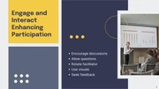 Simple Deep Blue and Yellow Agenda Presentation - Page 4