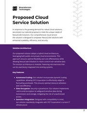 Cloud Service Proposals - Page 3
