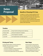 Sales Proposal - Page 5
