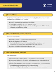 HVAC Service Contract Template - صفحة 2