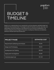 Black And White Simple Elegant Professional Proposal - Page 4