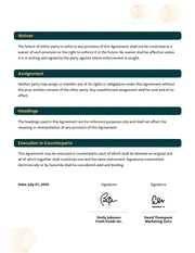 Marketing Consultant Contract Template - Seite 5