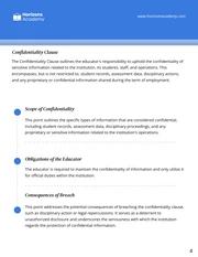 Teacher Employment Contract Template - Seite 4