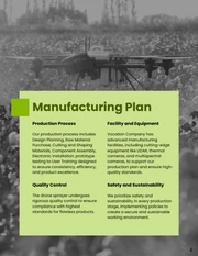 New Product Manufacturing Proposal - Page 4
