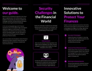 Cybersecurity in Finance Z-Fold Brochure - Page 2