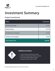 Website Redesign Proposal Template - صفحة 5