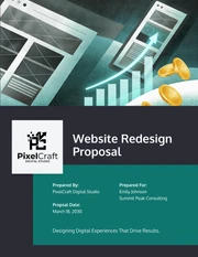 Website Redesign Proposal Template - صفحة 1
