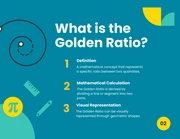 Simple Black Golden Ratio Math Presentation - page 2