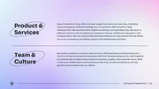 Colorful Gradient Simple Company Presentation - Page 3